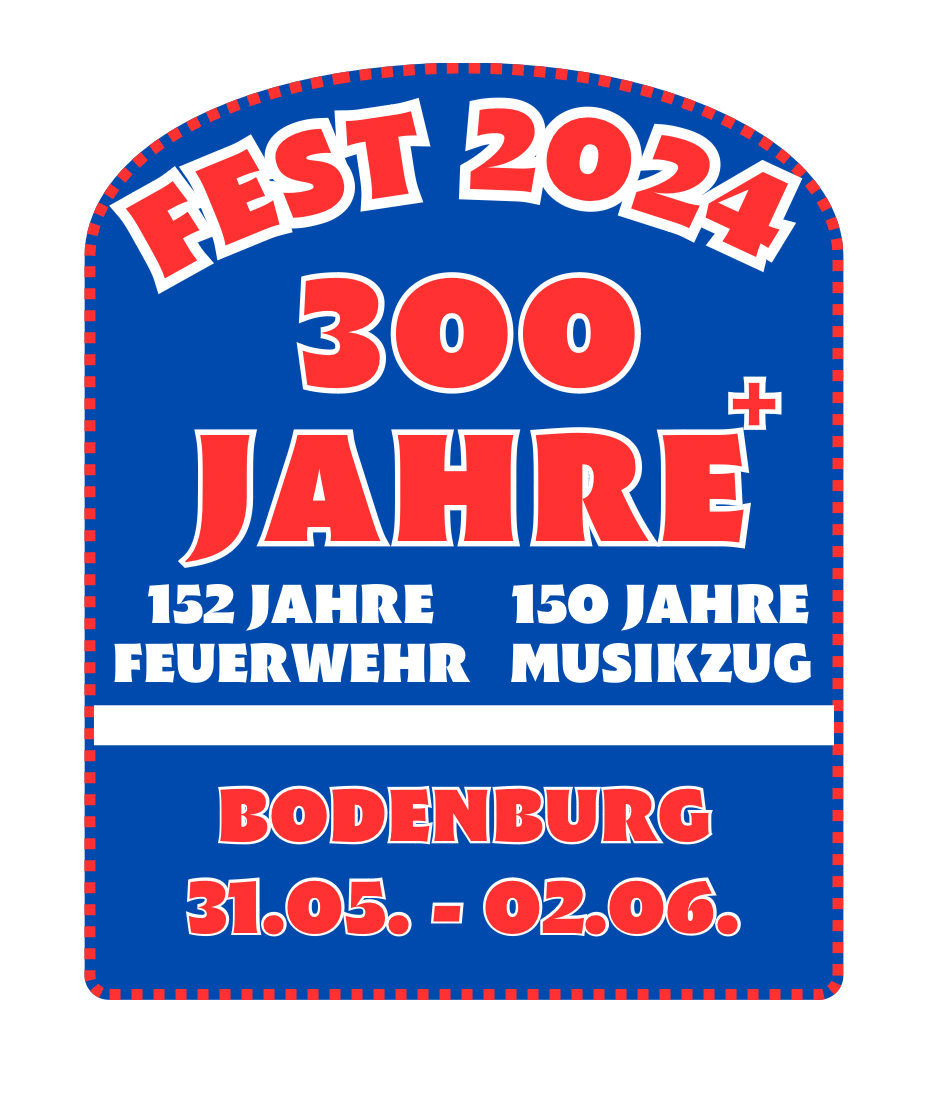 LogoFest2024300JahreBodenburg1 Musikzug der freiwilligen